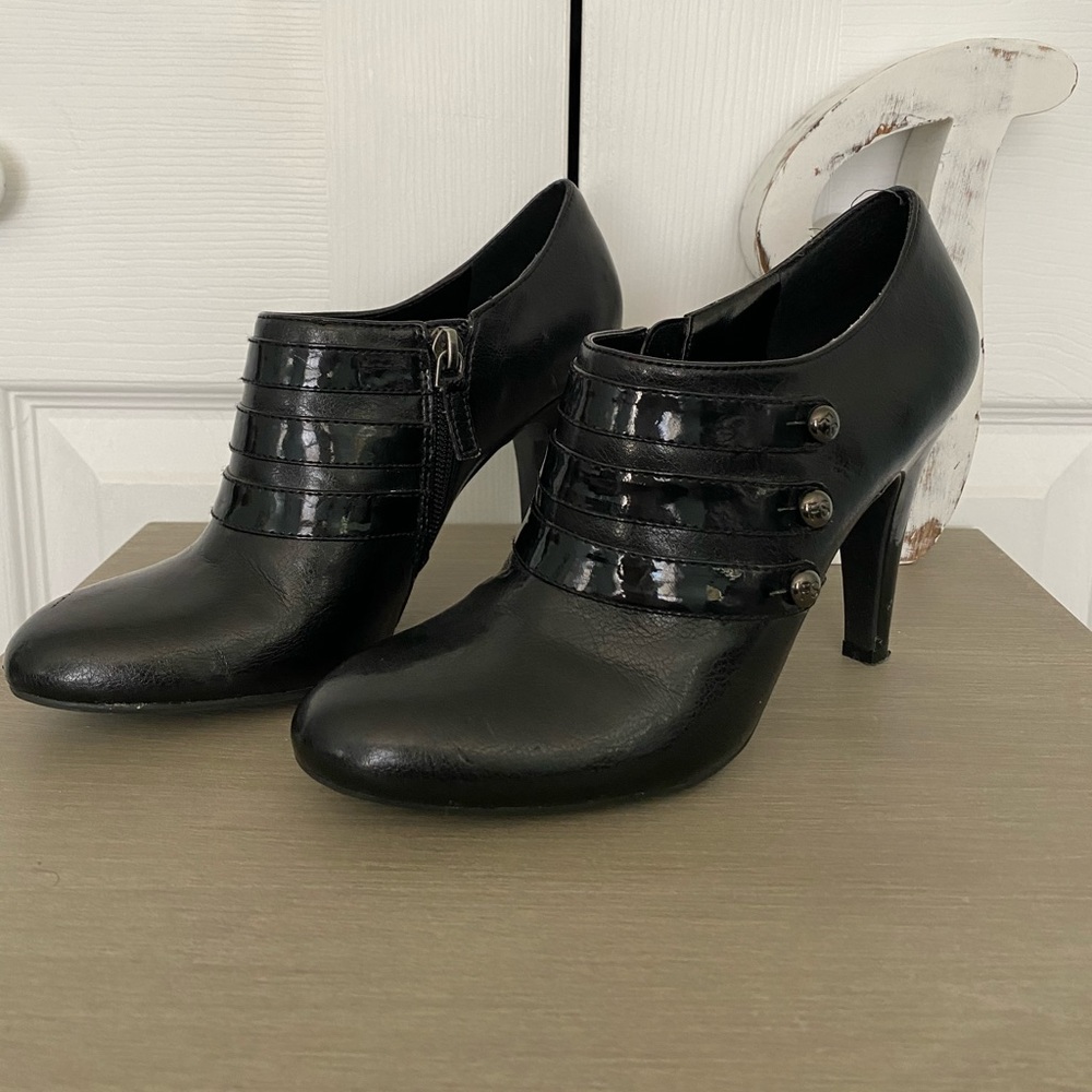 Franco Sarto black booties